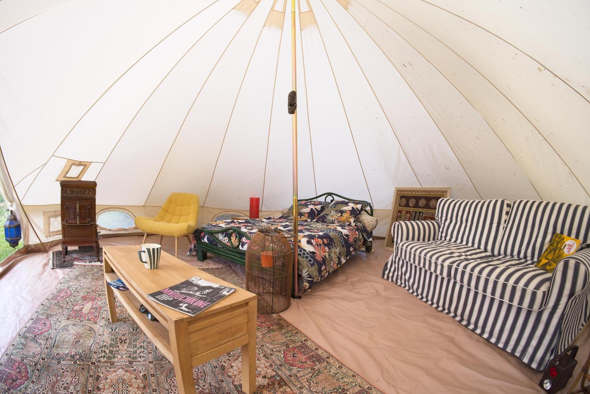 Tente Mongole 4 Saisons Cosy Et Spacieux Conchy-les-Pots المظهر الخارجي الصورة